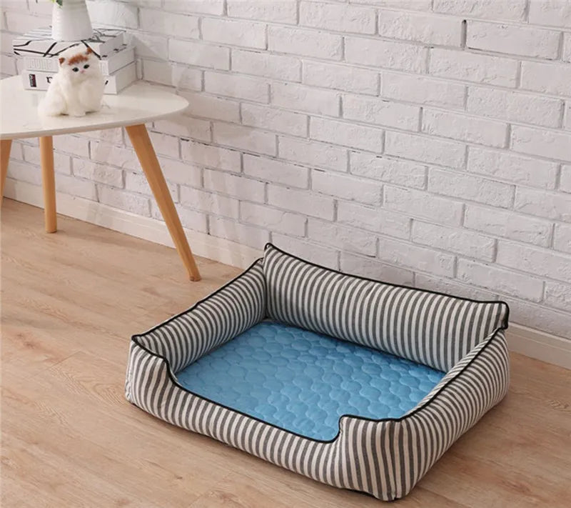 Cooling Dog Mat – Breathable Summer Pet Pad for Cats & Dogs, Washable & Portable