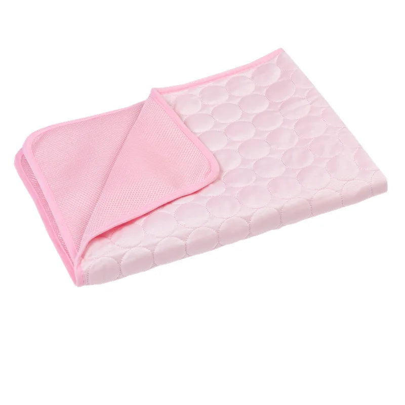 Cooling Dog Mat – Breathable Summer Pet Pad for Cats & Dogs, Washable & Portable