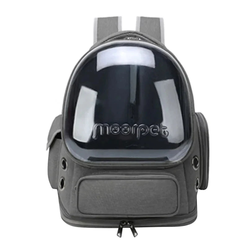 Transparent Pet Backpack – Breathable Travel Bag for Cats & Small Dogs