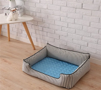 Cooling Dog Mat – Breathable Summer Pet Pad for Cats & Dogs, Washable & Portable