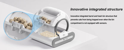 Smart Self-Cleaning Cat Litter Box – App-Controlled Automatic Litter