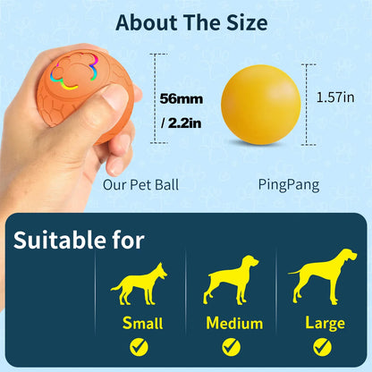 Smart Interactive Pet Toy Ball for Dogs & Cats
