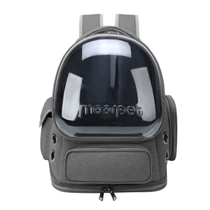 Transparent Pet Backpack – Breathable Travel Bag for Cats & Small Dogs
